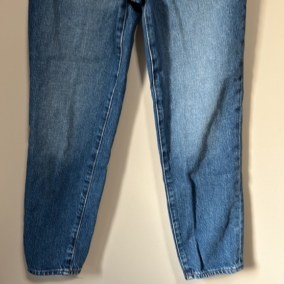 MADEWELL The Mom Jean High Waist Dark Wash Slouch Relaxed Sz 25 - Picture 6 of 13